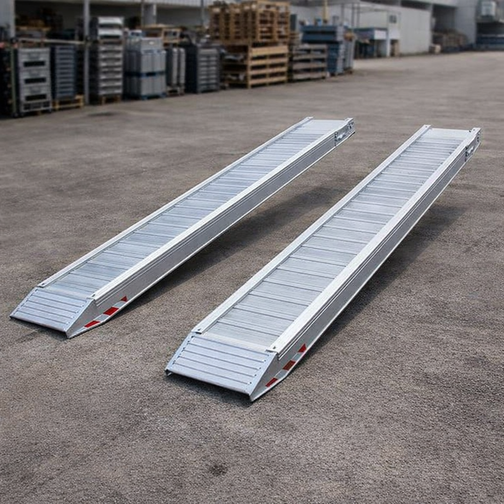 Aluminium Loading Ramps 2500x580mm 16000kg – Industrial
