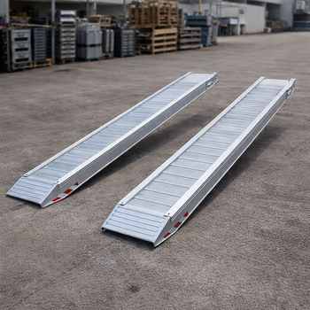 Aluminium Loading Ramps – 2500x580mm – 16000kg Capacity – Industrial Use