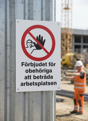 Premium Prohibition Sign for Unauthorized Machine Use - Durable Materials & Multiple Sizes for Workplace Safety