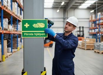 Premium A5 or A4 First Aid Sign - Durable Plastic with Adhesive Options for Clear Emergency Messaging