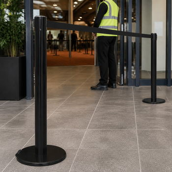 RollerPro 300 Belt Barrier System 4.9m x 50mm for Event Management