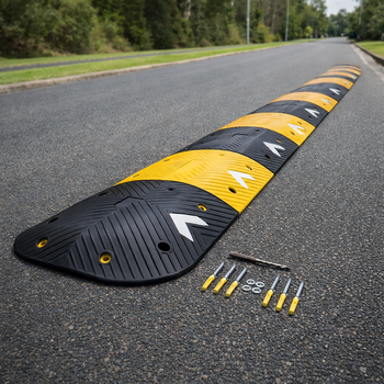 Speed Bump Kit – 75mm High x 6.5M Length – Economy – Traffic Control