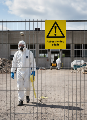 Premium A4 Warning Sign for Asbestos Removal - Durable Materials and Multiple Mounting Options