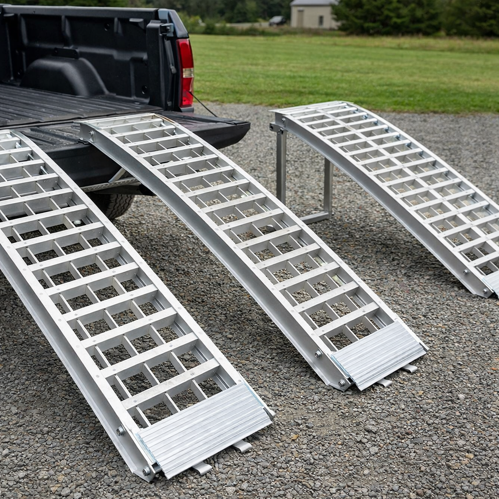 Extra Wide Loading Ramps 80-120mm H 280-1000mm W