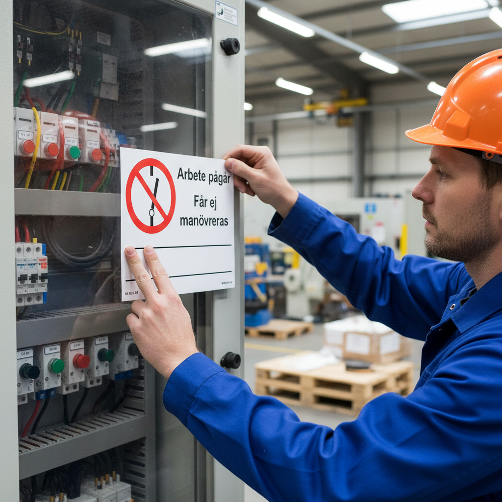 Premium Prohibition Sign - Work in Progress: Do Not Operate, Multiple Materials and Sizes Available for Clear Safety Communication