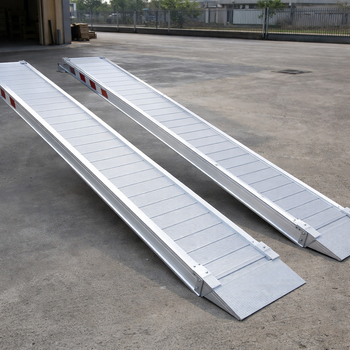 Aluminium Loading Ramps – 2500x550mm – 18000kg Capacity – Industrial Use