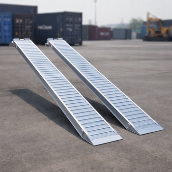 Aluminium Loading Ramps – 5000mm x 400mm – 3435kg Capacity – Plant & Digger Use