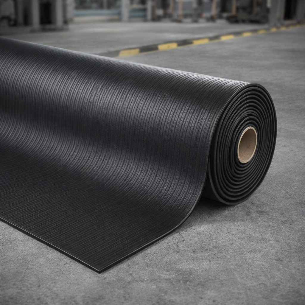 Anti-Fatigue Mat – Black – 9.4mm Thick – Light Duty