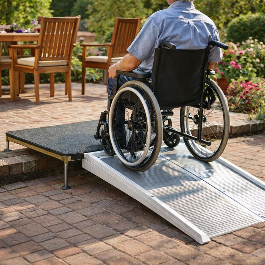 Adjustable Turning Platform – 1000mm x 1000mm – 800kg Capacity – Mobility Use