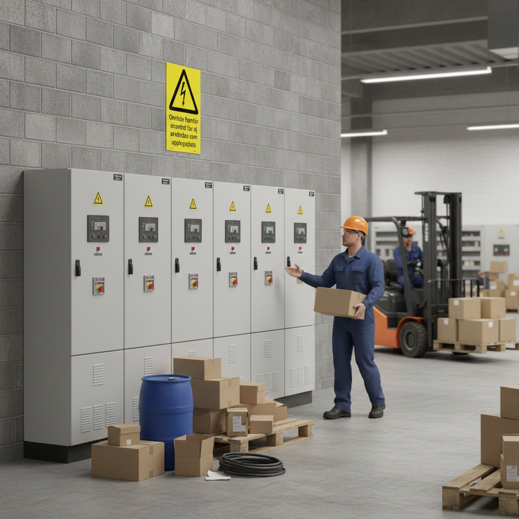 Premium Warning Sign for Electrical Safety – Durable Self-Adhesive, Plastic, Magnetic, and Aluminum Options Available