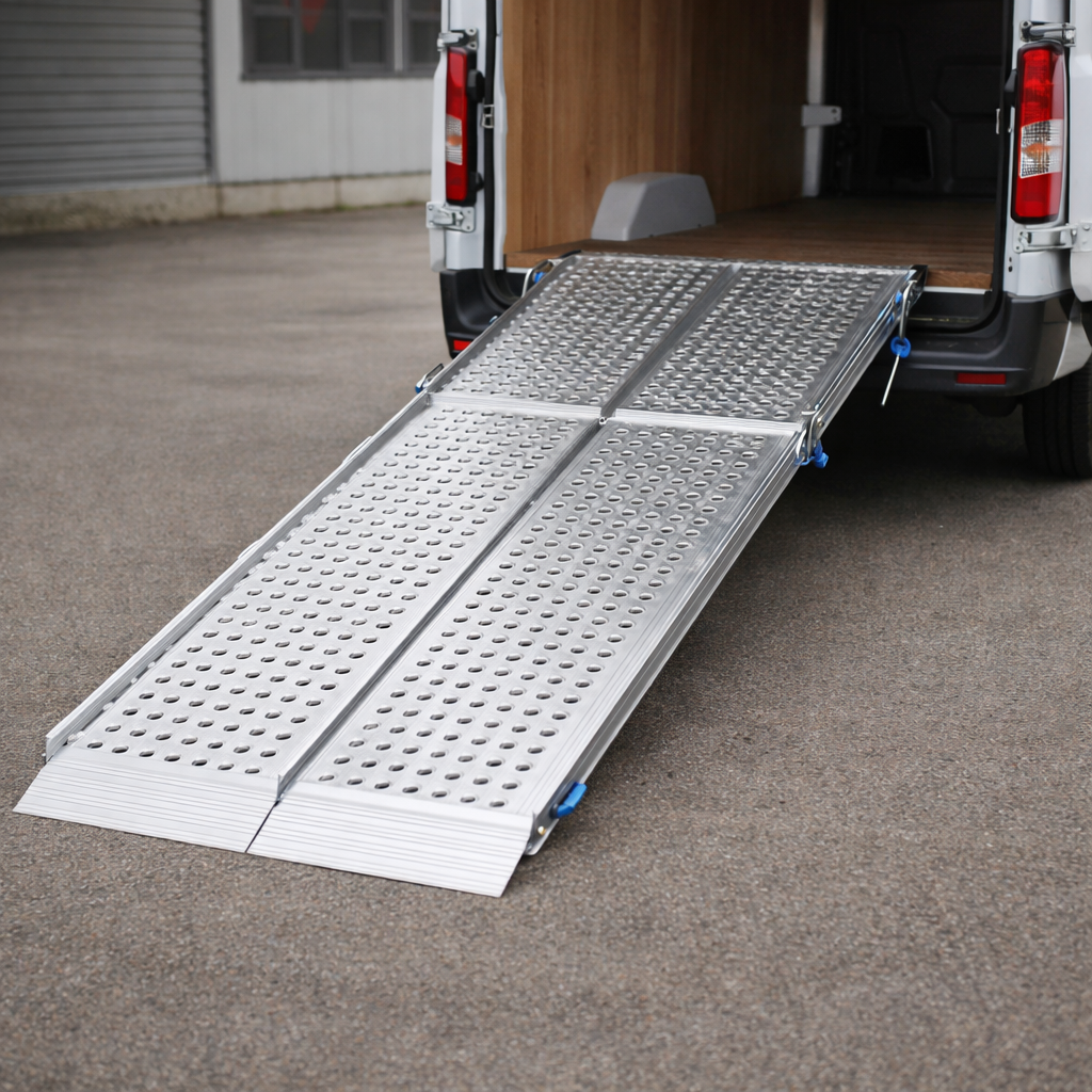 Heavy Duty Folding Van Ramp – 690mm Wide – 800kg Capacity – Vehicle Access