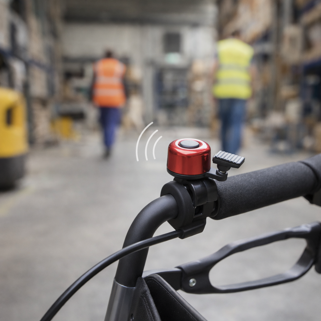 Rollator Bell – Easy Assembly – Alerts Others