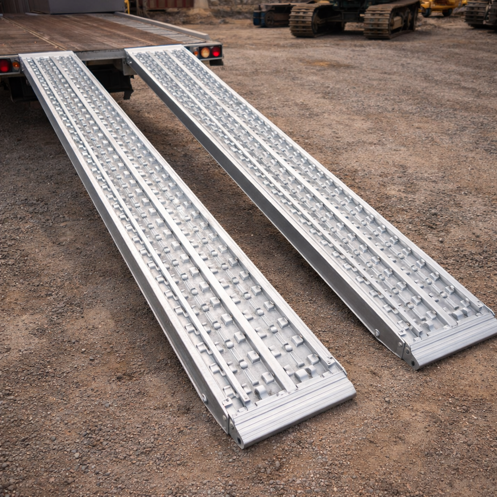 Heavy Duty Loading Ramps – 5000mm x 600mm – 10,500kg Capacity – Industrial Use