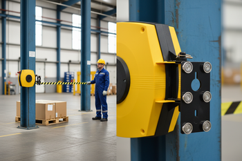 Premium Magnetic Bracket for Barrier Reel - High-Performance Safety Solution for Industrial Use