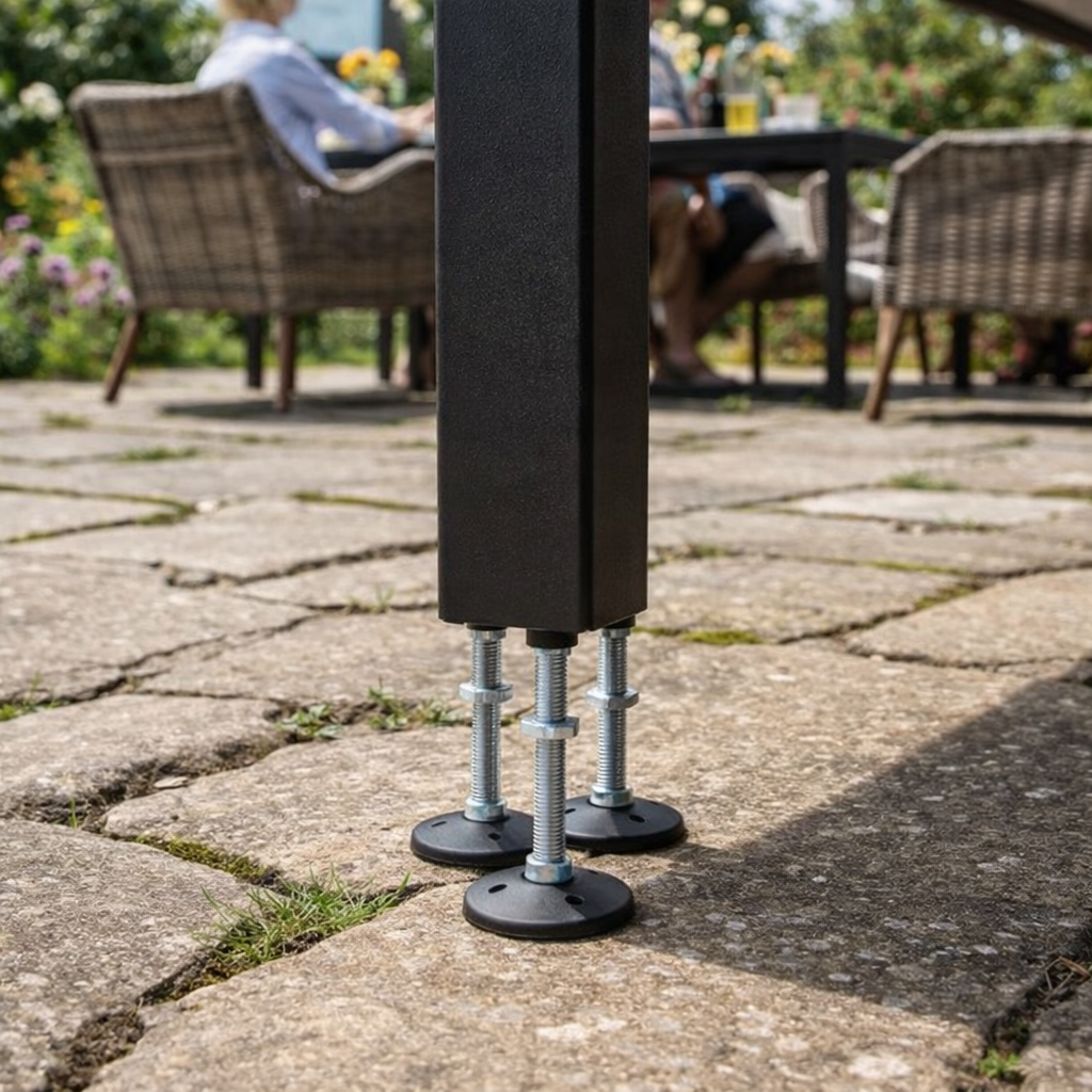 Half Step Adjustable Feet – 155mm Height – Mobility Aid