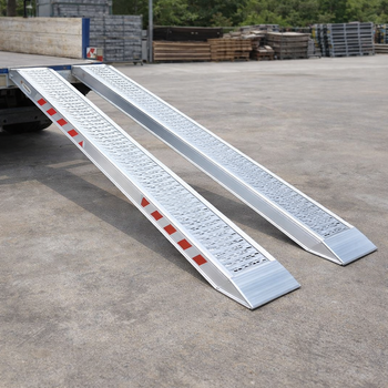 Aluminium Loading Ramps – 2500mm x 510mm – 10000kg Capacity – Heavy Duty Plant Use