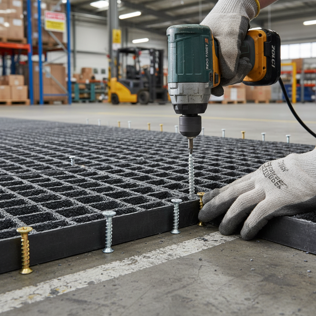 Premium Anti-Slip Grating Fixing Screw - Ideal for Wood and Other Materials - High-Quality... - side view | Barriers Co