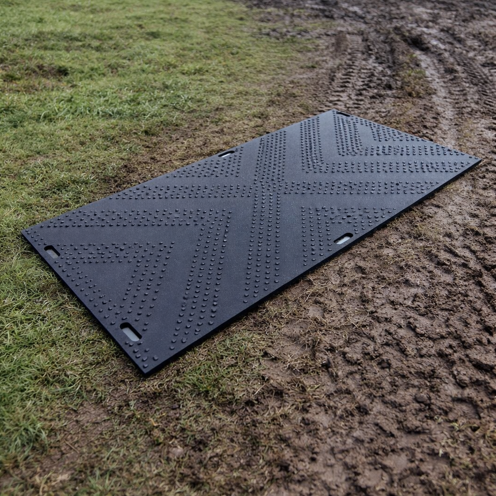 Ground Protection Mat – 120cm x 241cm – 12mm Thick – Heavy Duty
