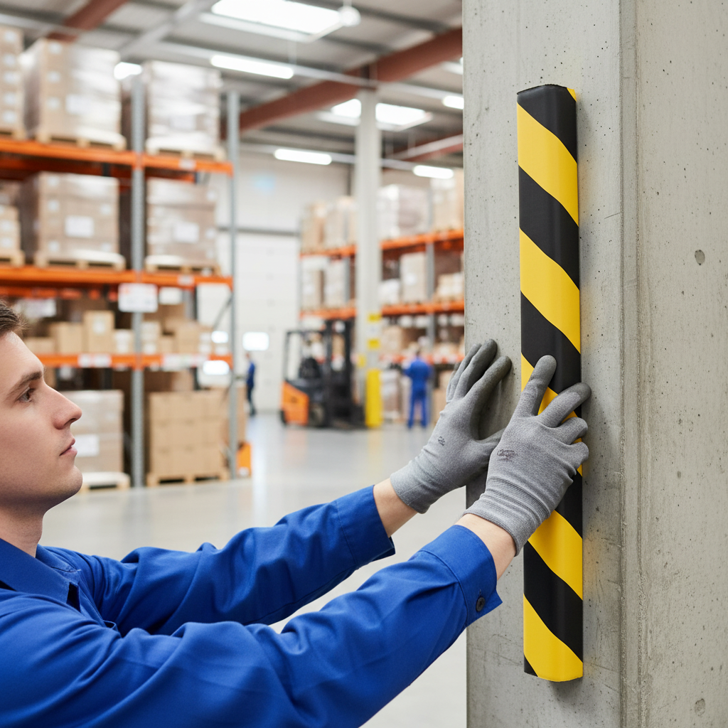 Premium Self-Adhesive Foam Surface Protection Strips - 1 Metre Length for Impact Prevention | Barriers Co