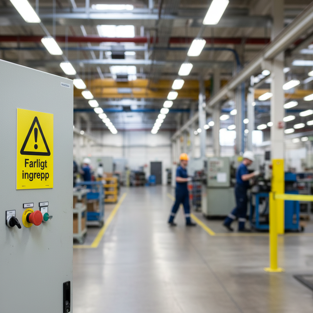 Premium Warning Sign for Dangerous Operations - Available in Multiple Materials and Sizes for Clear, Professional Marking