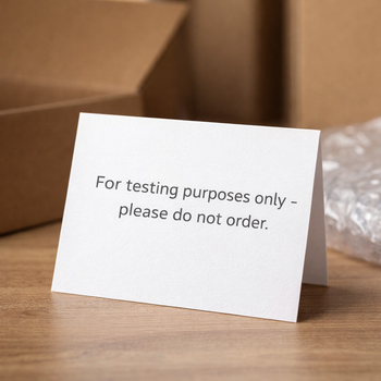 Testing Product – Black – Customisable – Mobility Scooter Friendly