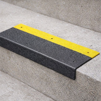 Anti-slip Stair Treads – 55mm Nosing – Stainless Steel – Indoor/Outdoor Use