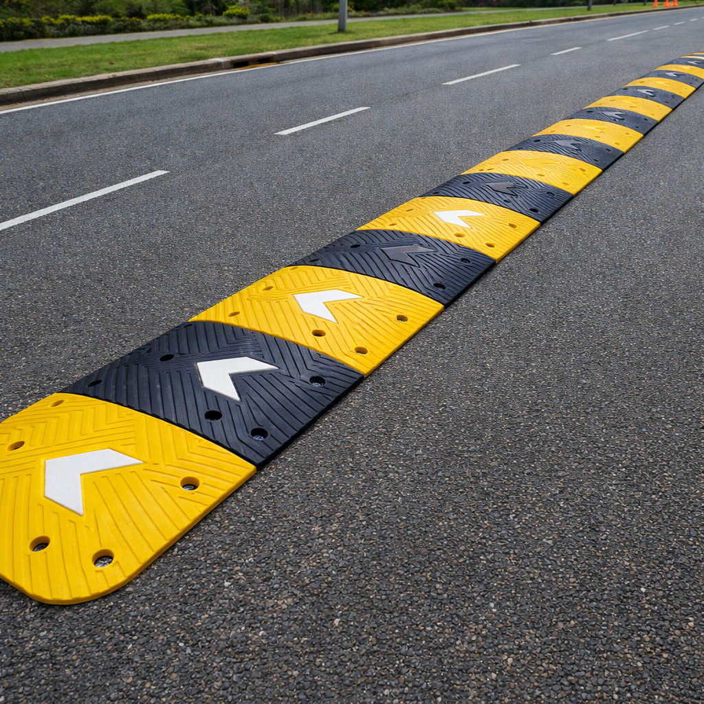 Speed Bump Kit 75mm H x 8000mm L – Road Safety