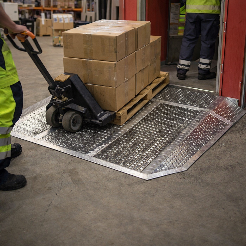 Mini Ramp Kit – Galvanised Steel – 300kg Capacity – Wheelchair Access