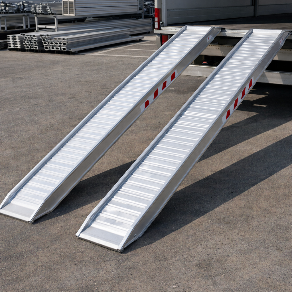Aluminium Loading Ramps – 4500x300mm – 830kg Capacity – Professional Use
