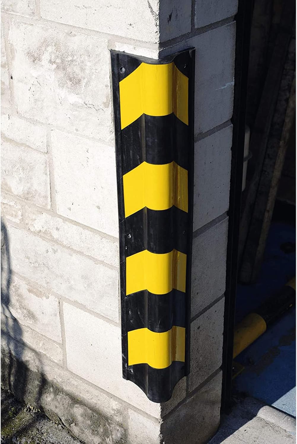 Black & Yellow Bullnose Corner Protector