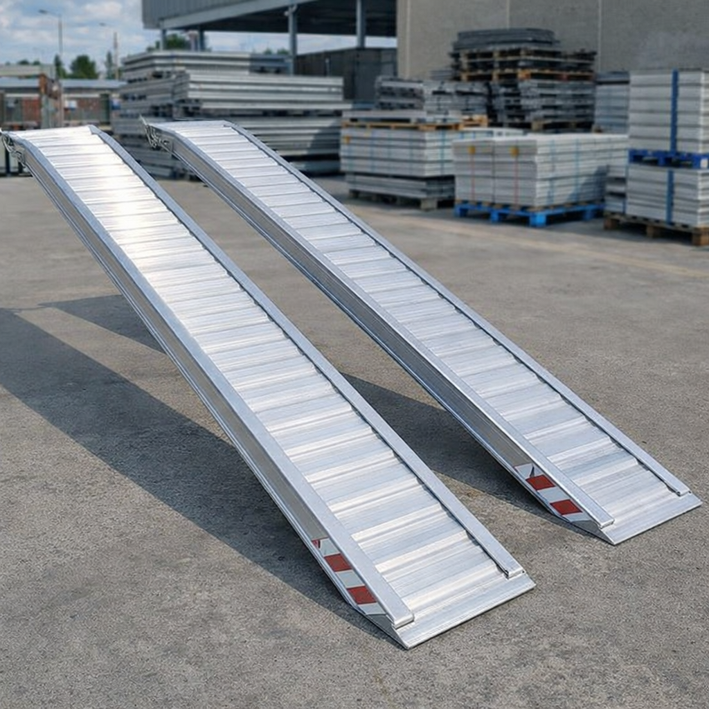 Aluminium Loading Ramps – 4000mm x 360mm – 2500kg Capacity – Plant & Mini Digger