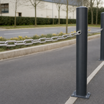 Galvanised Steel Barrier Chain 6mm for Indoor & Outdoor Use