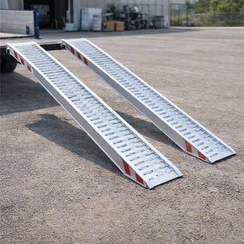Aluminium Loading Ramps – 2500mm x 460mm – 9000kg Capacity – Plant & Digger Use