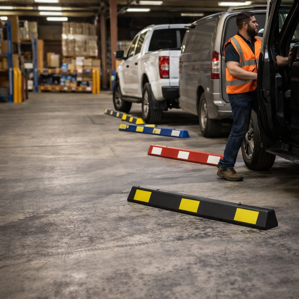 Wheel Stop – 900mm – Various Colours – Vehicle Parking