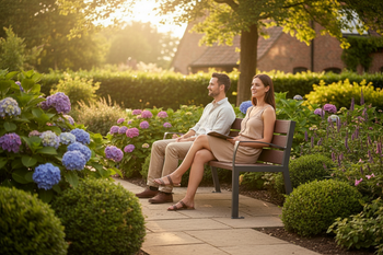 Premium Steel and Recycled Plastic Seat Bench 1.8m - Durable, Eco-Friendly Design for Urban Use