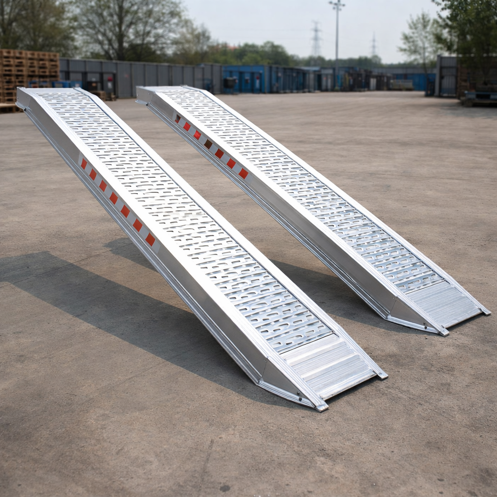 Telescopic Loading Ramp Aluminium Loading Ramps 3000x480mm 7000kg Capacity