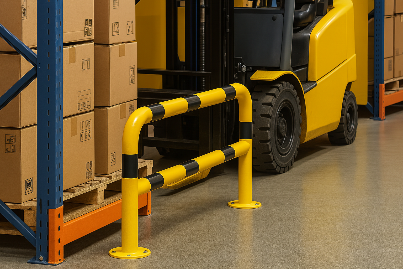 76mm Industrial Safety Hoop Barrier 