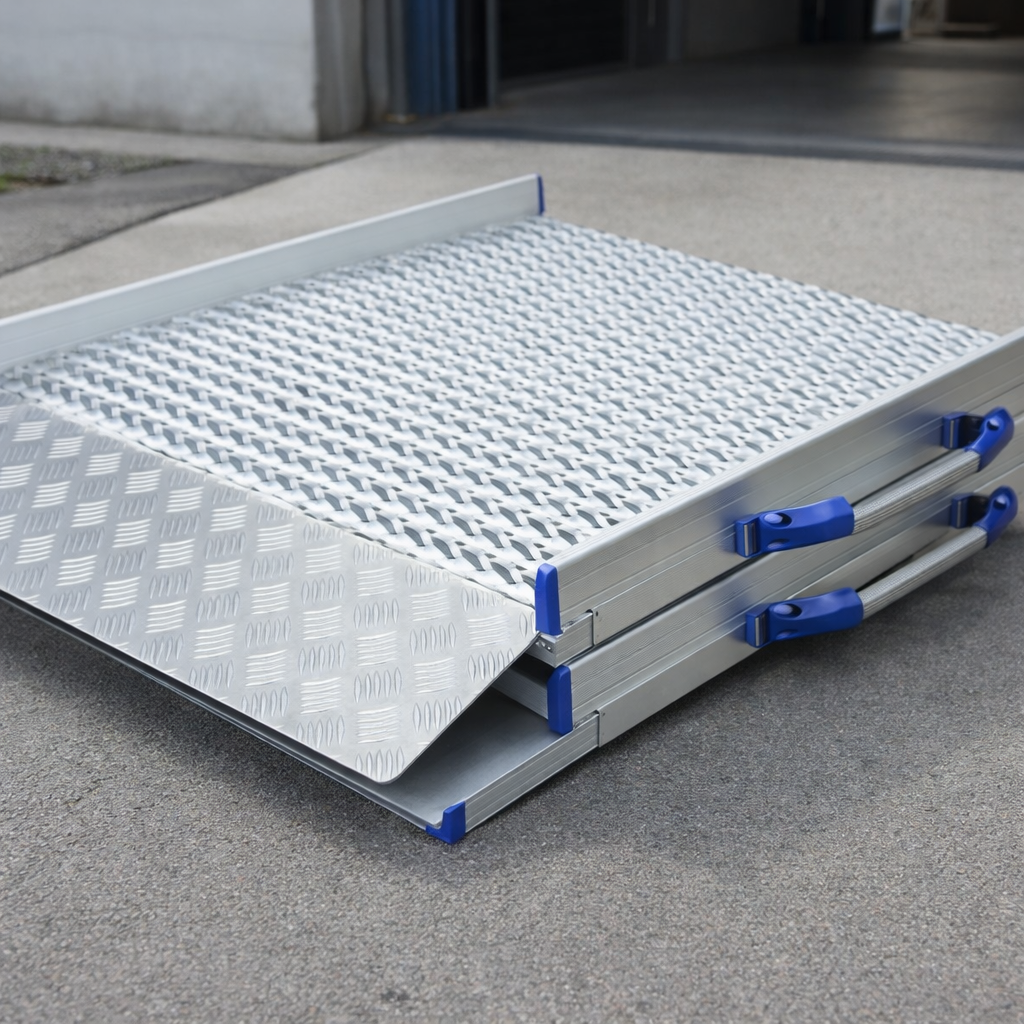 Foldable Ramp – 400kg Capacity – Wheelchair & Mobility Access