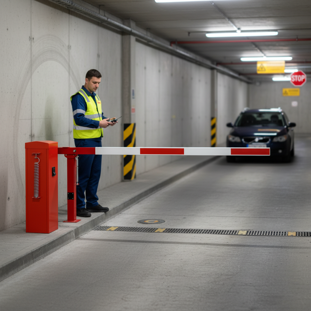 Premium Compact Boom Barrier for Narrow Entrances & Parking Areas with Smooth Operation and Durable... | Barriers Co