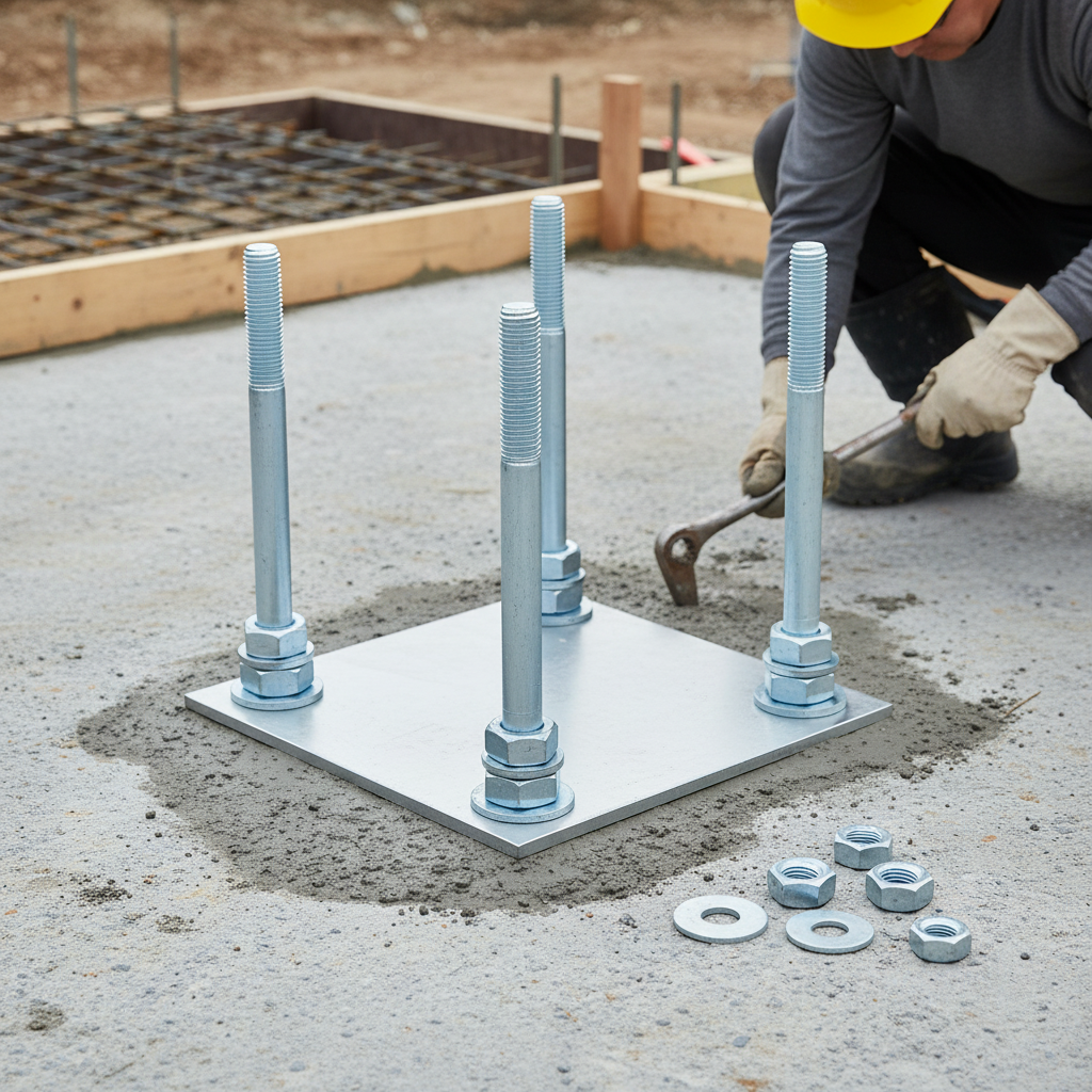 Premium Pre-installation Kit for Half Width Swivel Height Restrictors - Heavy Duty and Durable... - side view | Barriers Co