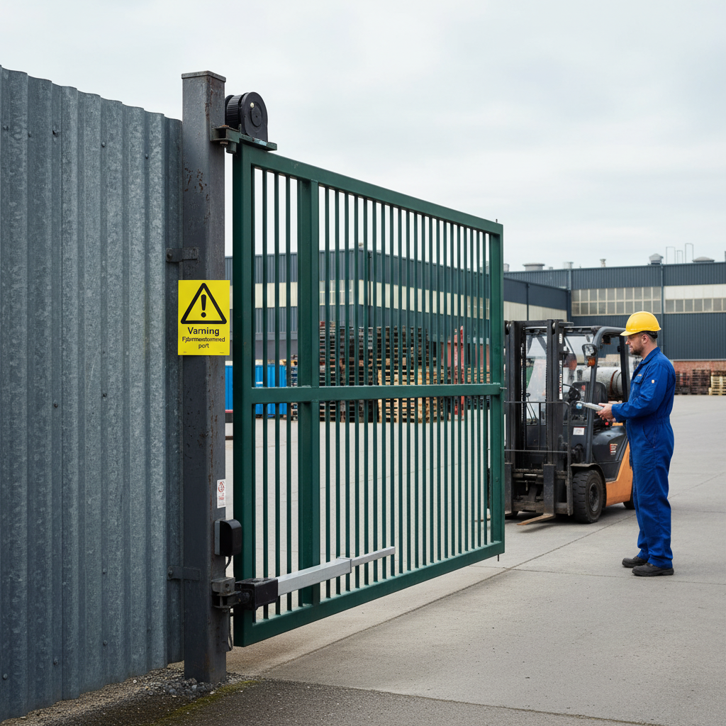 Premium Remote-Controlled Warning Sign A4 - Durable Materials for Professional Safety Marking in Industrial and Public Spaces