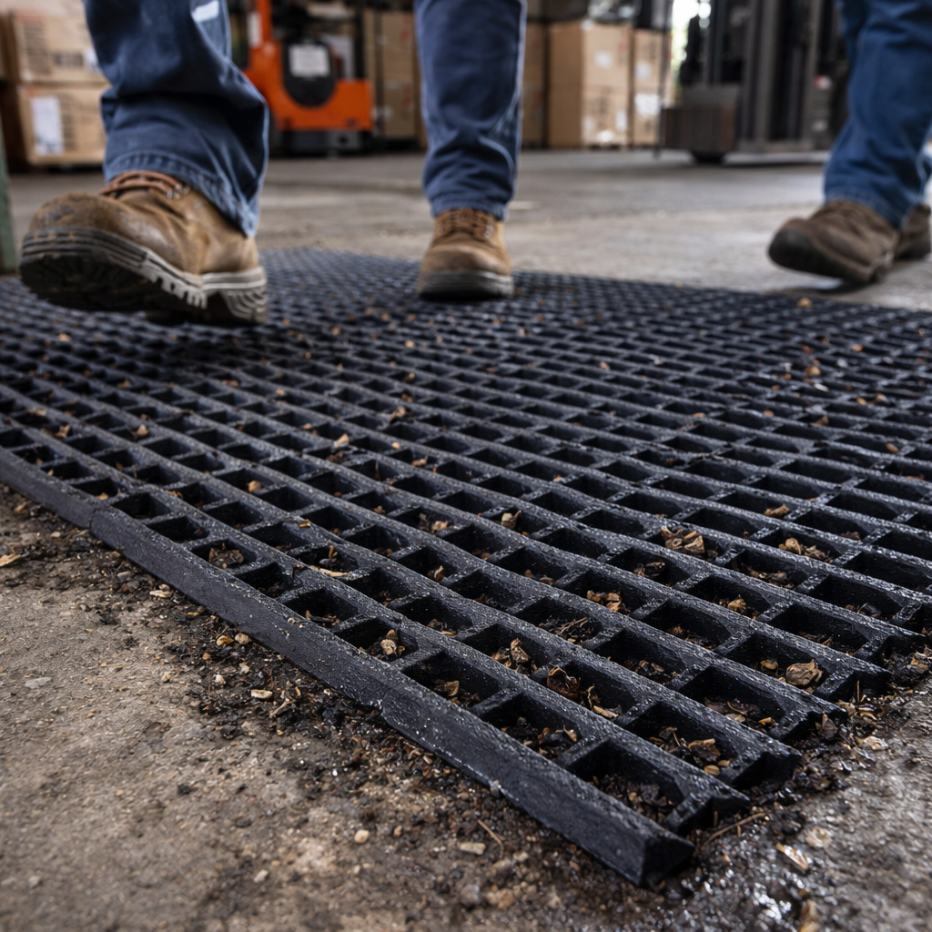 High-Density Access Mat – 2050mm x 1200mm – 20,000kg Capacity – Construction Use