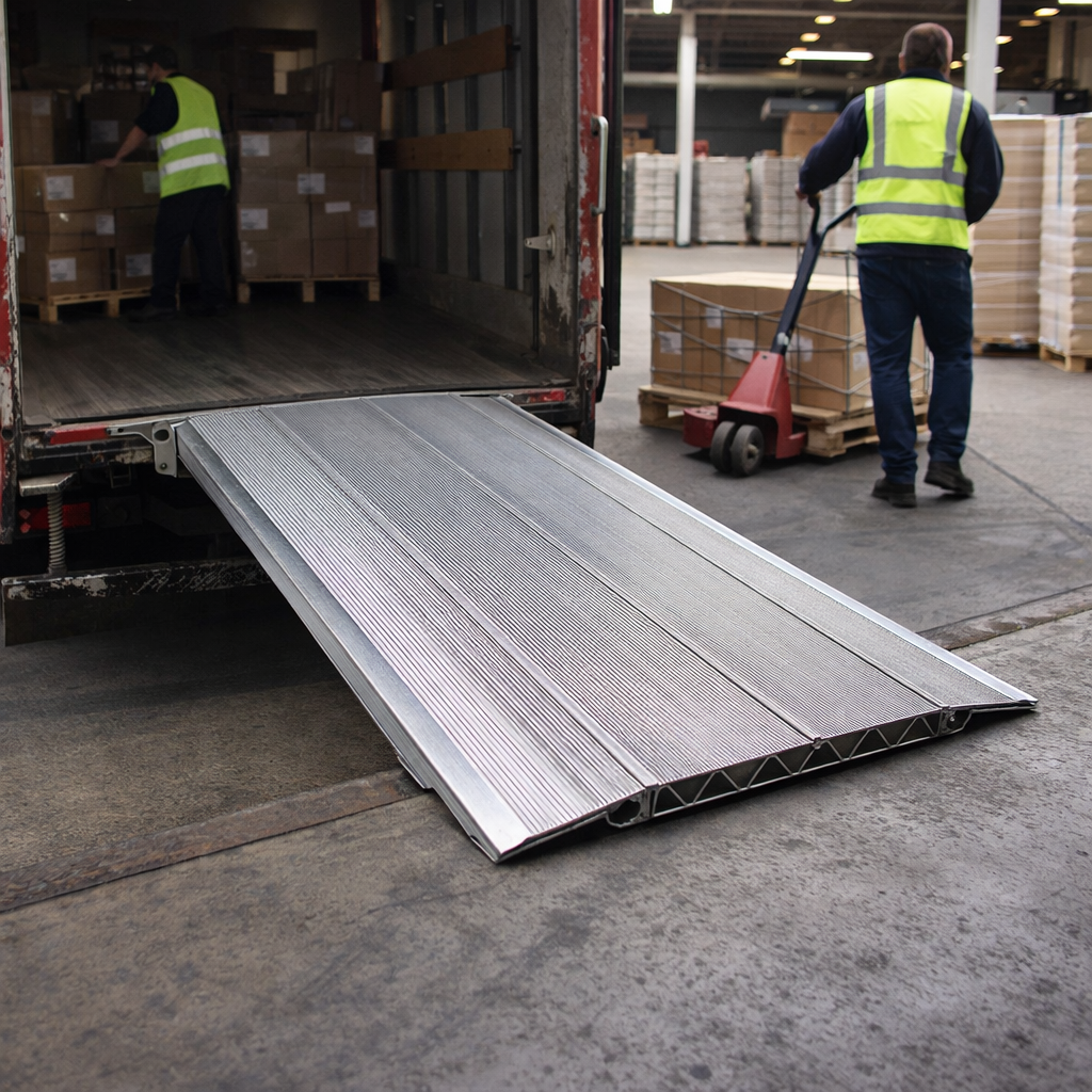 Loading Bridge – 627mm x 1250mm – 3420kg Capacity – Commercial Use