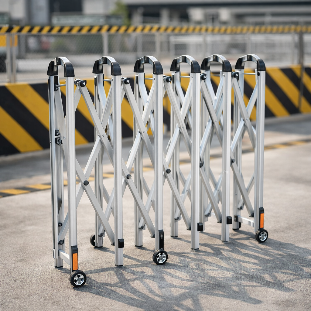 Expandable Safety Barrier – Aluminium – 2.1m Length – Commercial Use