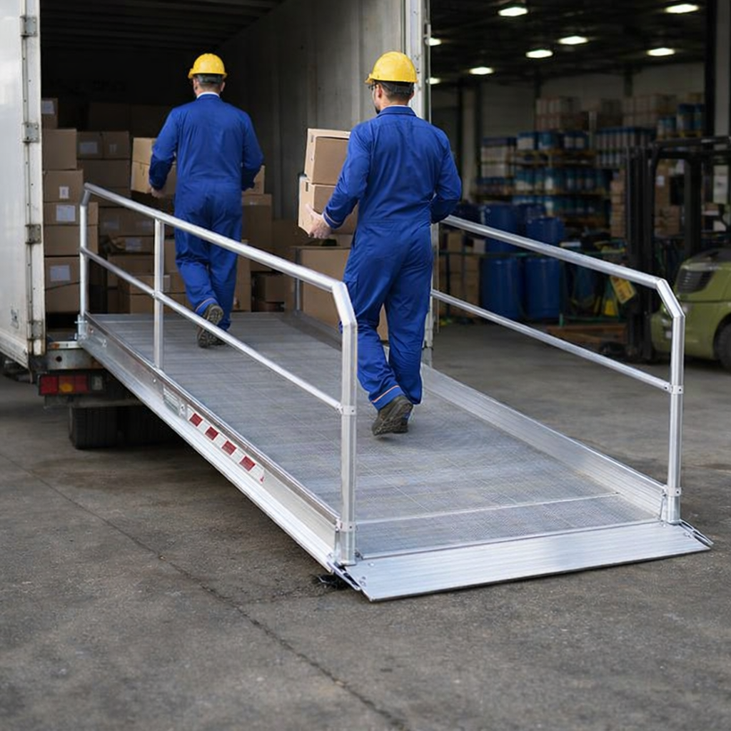 Vehicle Gangway – 5055mm x 1250mm – 1292kg Capacity – Commercial Use