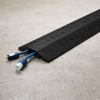 Drop-Over Cable Protector – Black – 1.5 Inch – Pedestrian & Vehicle