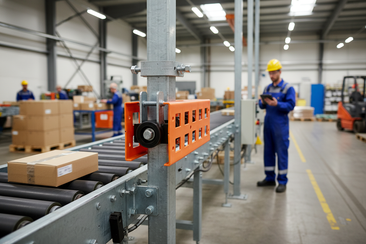 Premium Clamp for Sign Attachment on Pipe Poles, Designed for Ø 48-60mm with Durable Construction