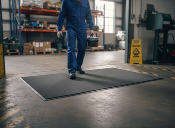 Premium High-Absorbency Entrance Mat with Olefin Fibres and Non-Slip Vinyl Backing for Moisture and Dirt Protection