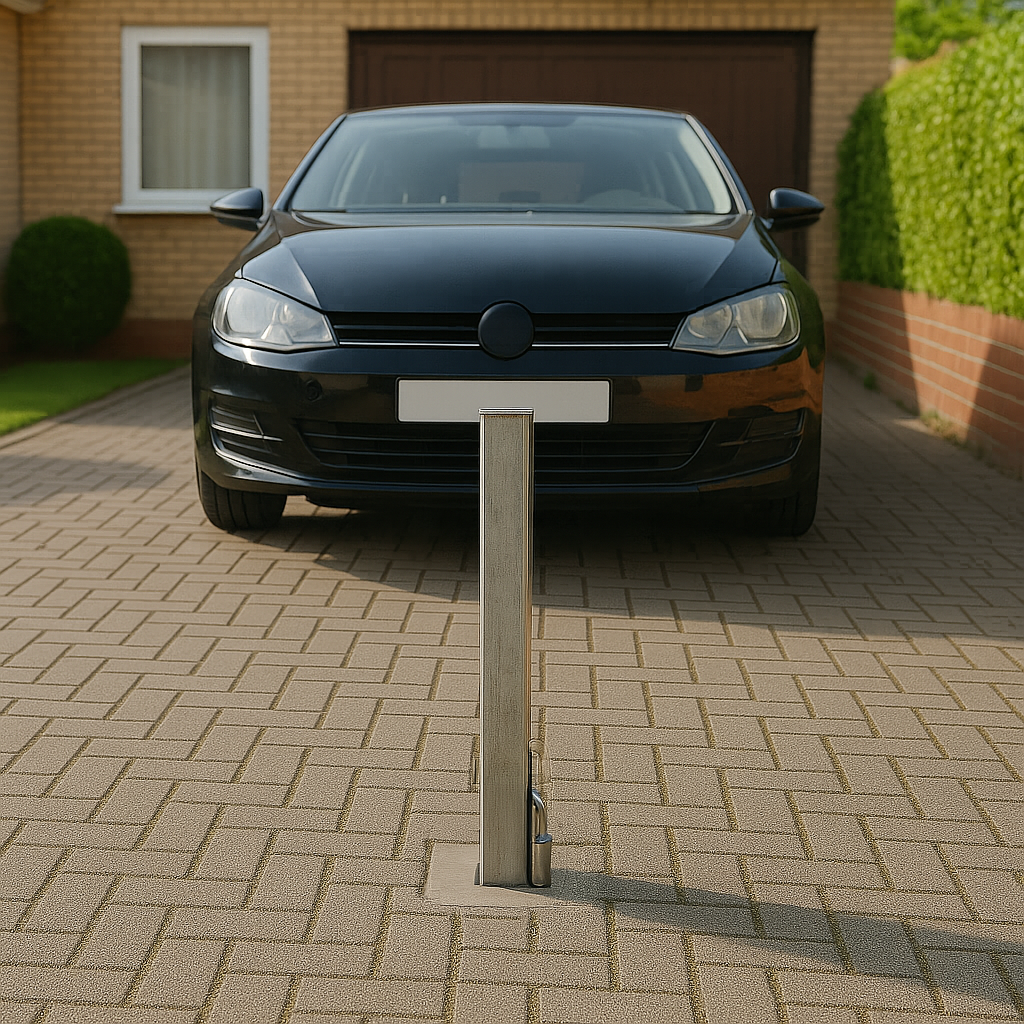 80mm Telescopic Driveway Security Post