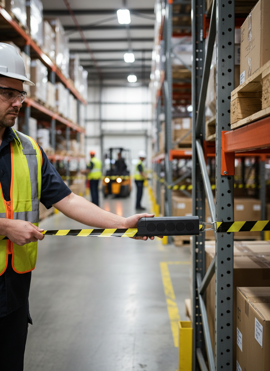 Professional Magnetic Belt End Attachment for Seamless Integration with Retractable Belt Systems